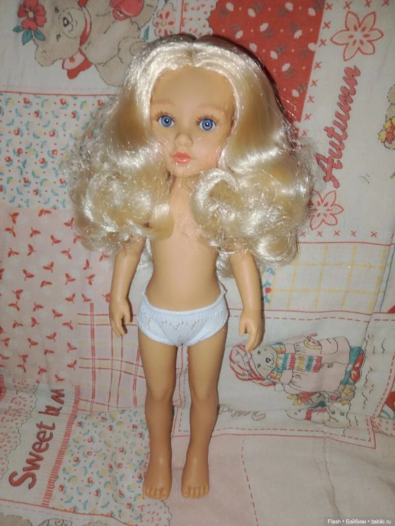 Каталина Mariquita Perez блондинка кукла #3 винил 32 см (фото 2)