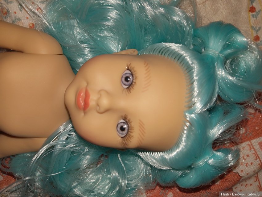 Каталина Mariquita Perez бирюза кукла #2 винил 32 см (фото 10)