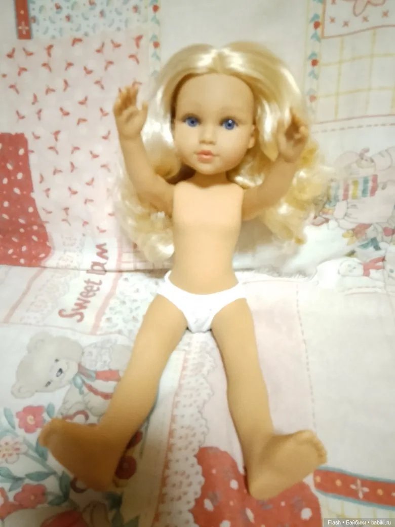 Каталина Mariquita Perez блондинка кукла #3 винил 32 см (фото 7)