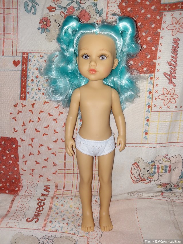 Каталина Mariquita Perez бирюза кукла #2 винил 32 см