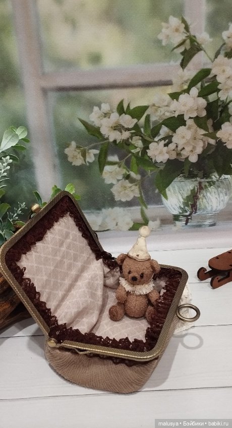 Мишка Тедди,игрушка для куклы (фото 5)