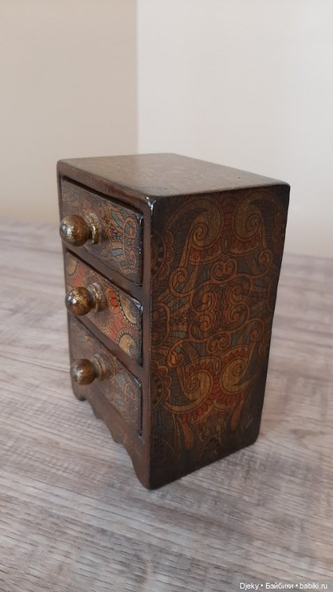 Комод — Кукольная мебель (фото 2)