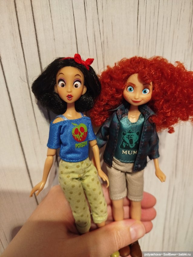 Мерида и Белоснежка — Шарнирные куклы (не BJD) (фото 3)