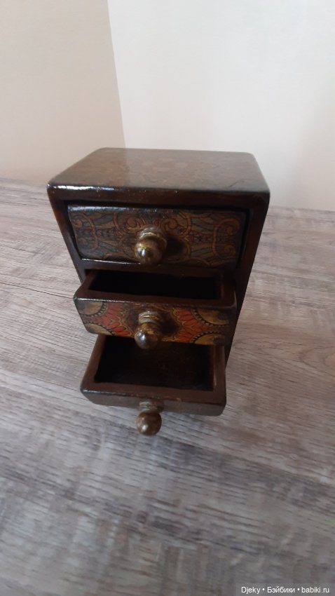 Комод — Кукольная мебель (фото 3)