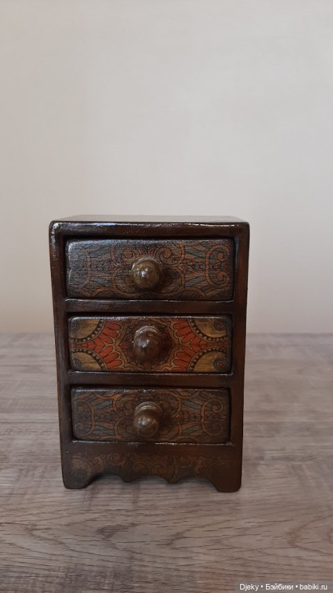 Комод — Кукольная мебель