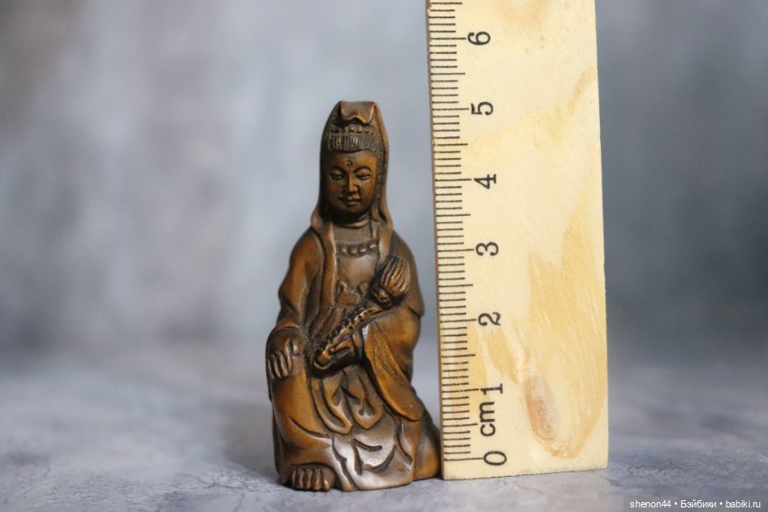 Нэцкэ "Бэндзайтэн" - богиня удачи (фото 6)