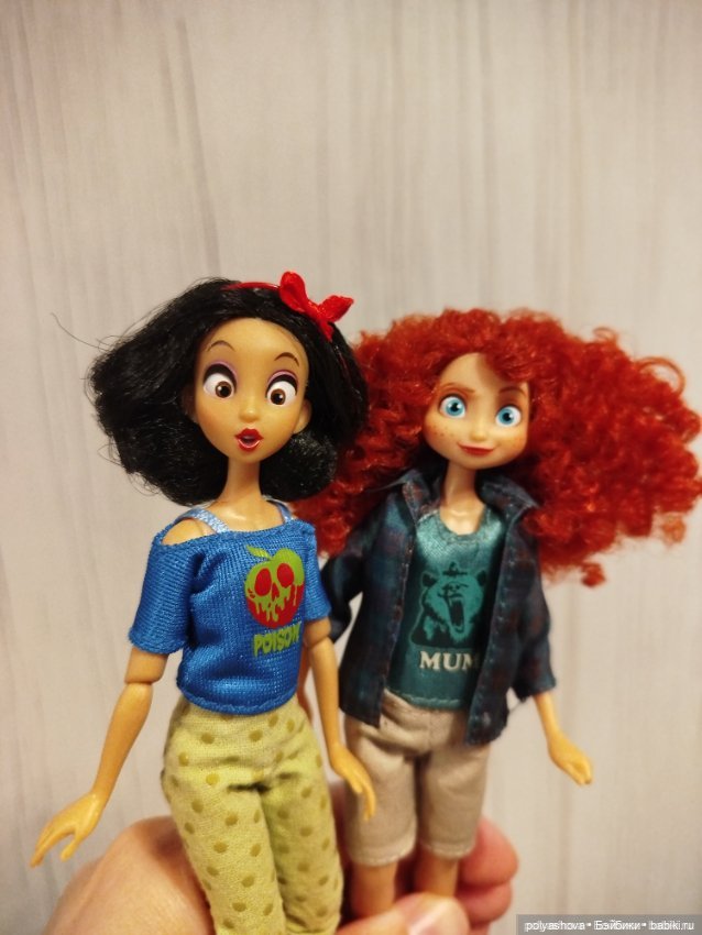 Мерида и Белоснежка — Шарнирные куклы (не BJD)