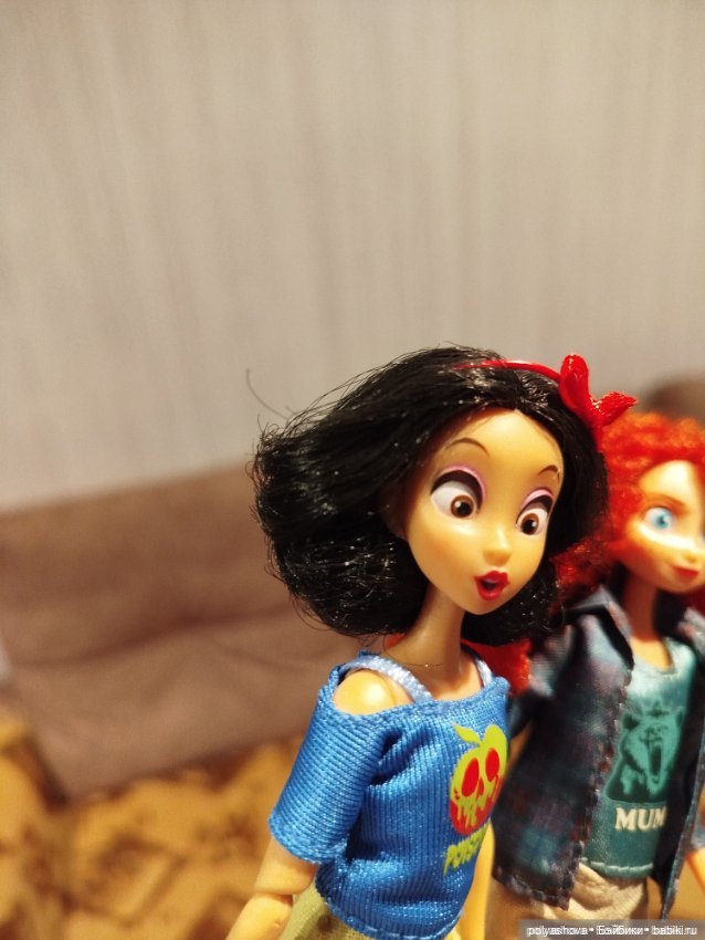 Мерида и Белоснежка — Шарнирные куклы (не BJD) (фото 2)