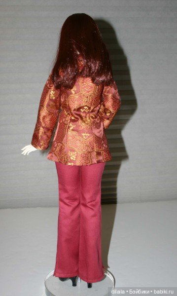 Выкройка PDF в натуральную величину / брюки-клеш, топ и жакет для куклы Iplehouse FID 45 см (фото 5)