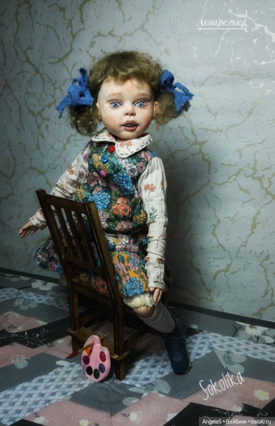 Акварелька — Авторские куклы (фото 6)