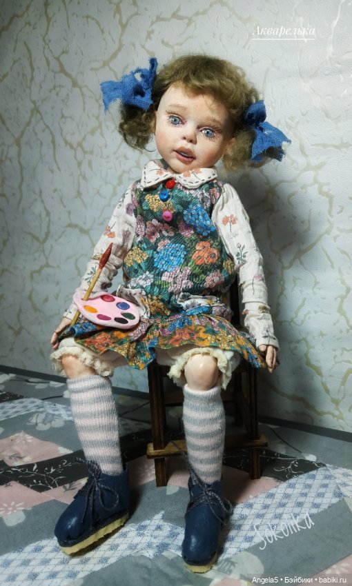 Акварелька — Авторские куклы (фото 3)