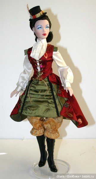 Выкройка PDF в натуральную величину / жакет, блузка, юбка, панталоны для куклы Джин Маршалл 40 см (фото 3)