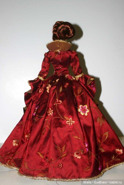 Выкройка PDF в натуральную величину / платье с каскадными рукавами для куклы Джин Маршалл 40 см (фото 4)