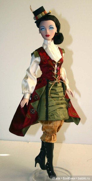 Выкройка PDF в натуральную величину / жакет, блузка, юбка, панталоны для куклы Джин Маршалл 40 см (фото 2)