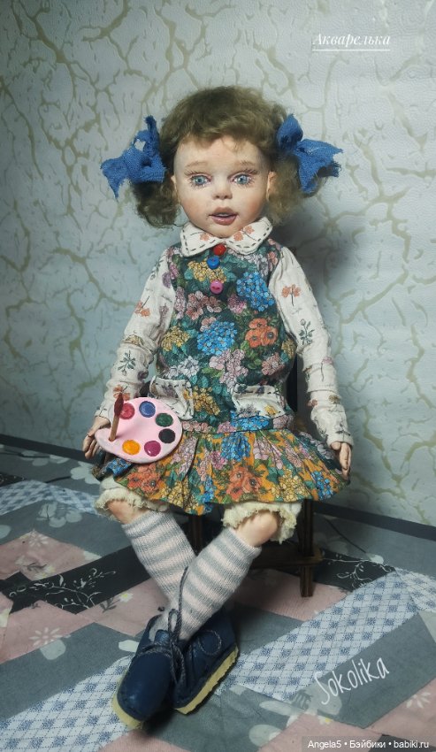 Акварелька — Авторские куклы (фото 2)
