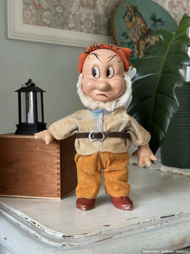 Гном Грумпи — Антикварные куклы (фото 8)