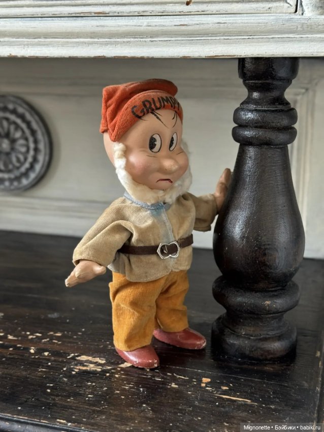 Гном Грумпи — Антикварные куклы