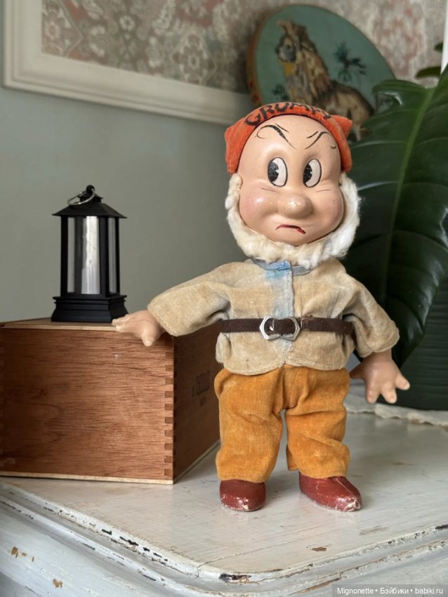 Гном Грумпи — Антикварные куклы