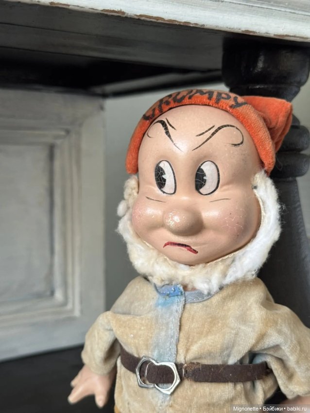 Гном Грумпи — Антикварные куклы