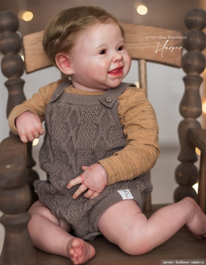 Кукла реборн Harper — Куклы реборн (фото 5)