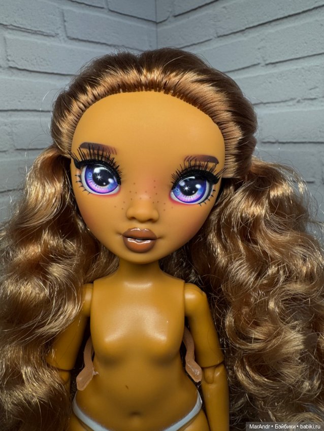 Кукла Rainbow High Color & Create фиолетовые глаза