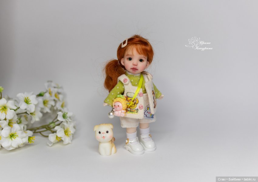 Малышка рыжулька — Авторские куклы