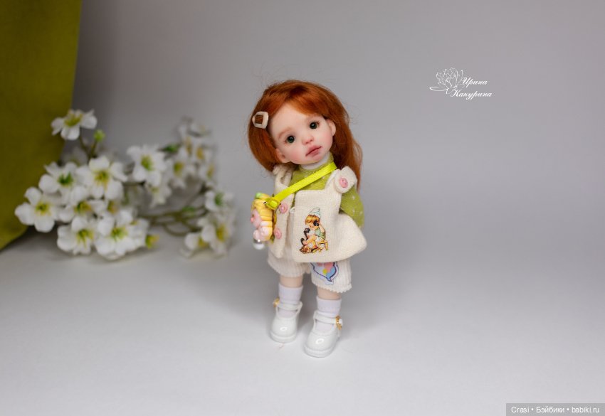 Малышка рыжулька — Авторские куклы (фото 5)