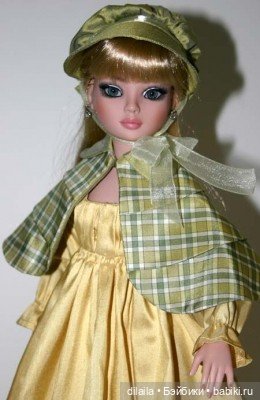 Выкройка PDF в натуральную величину /платье, накидка, чепчик для куклы Ellowyne Элловайн Тоннер 40см (фото 3)