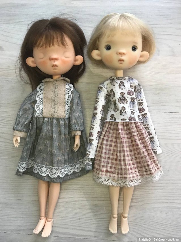 Одежда для кукол на теле Obitsu 22