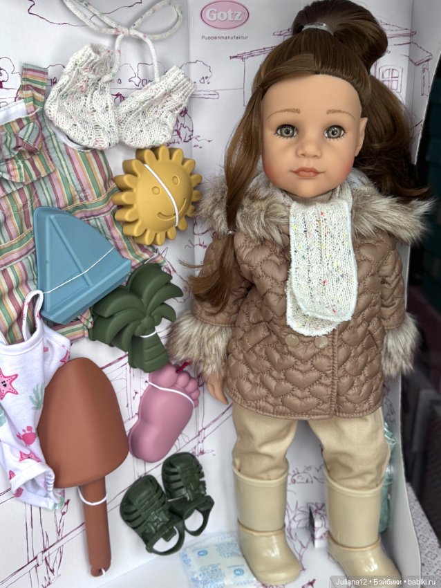 Кукла Ханна Все сезоны 2025, Gotz 50см