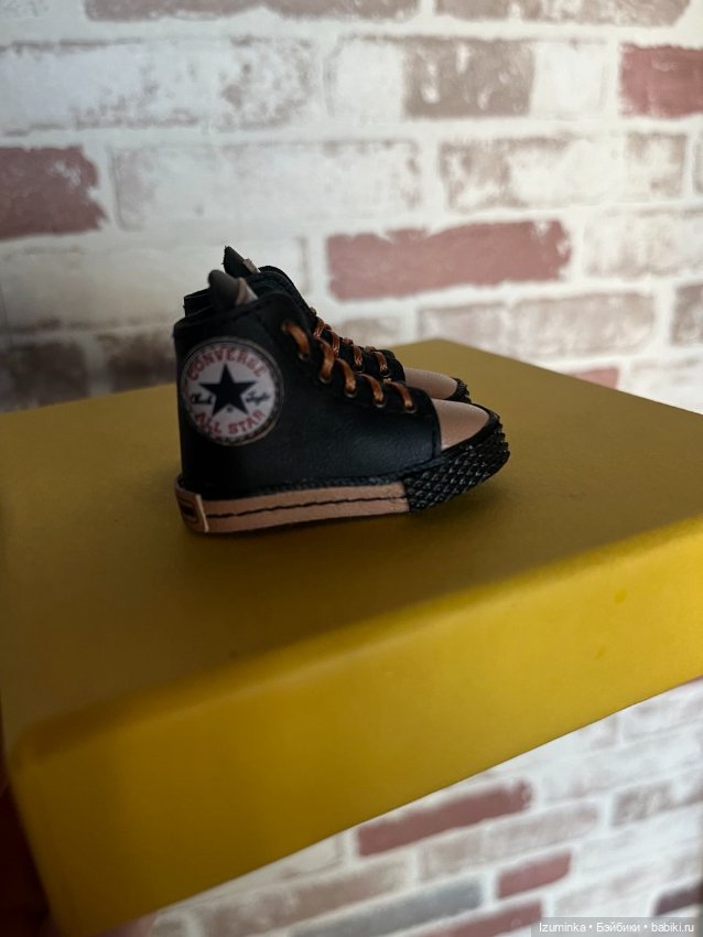 Конверсы для бжд из натуральной кожи (фото 3)