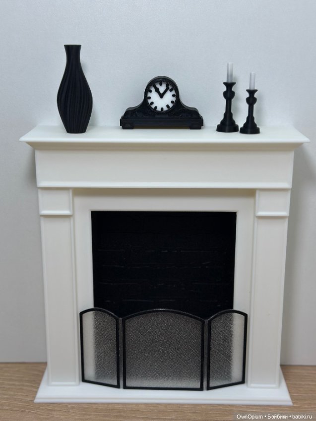 Камин для 1:6 — Кукольная мебель