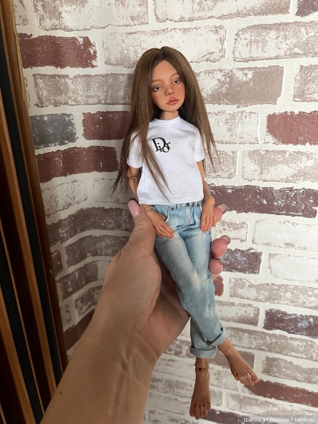 Парик для Лоры Птички из альпаки (фото 3)