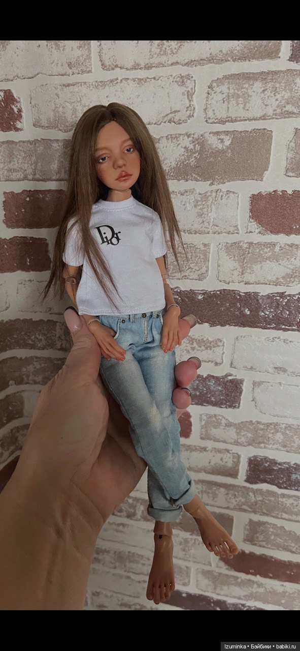 Парик для Лоры Птички из альпаки (фото 2)