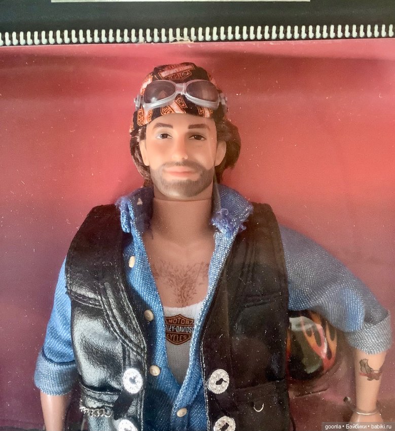 Ken Harley Davidson 1999 — Винтажные куклы и игрушки детства (фото 2)