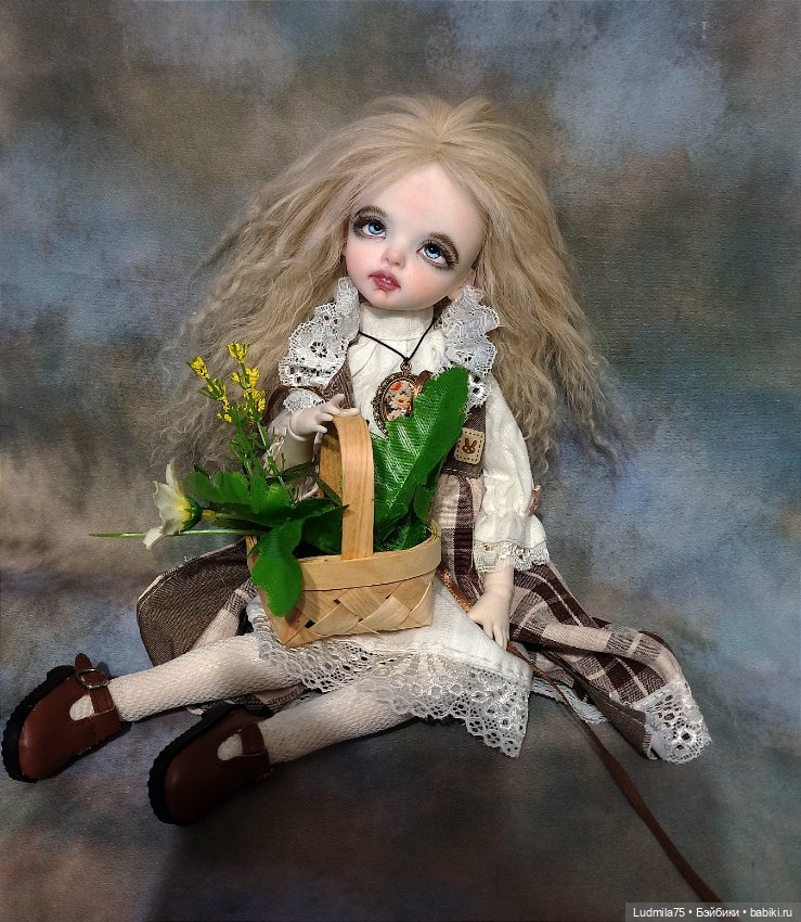 Шарнирная кукла Олеся — Авторские куклы (фото 4)