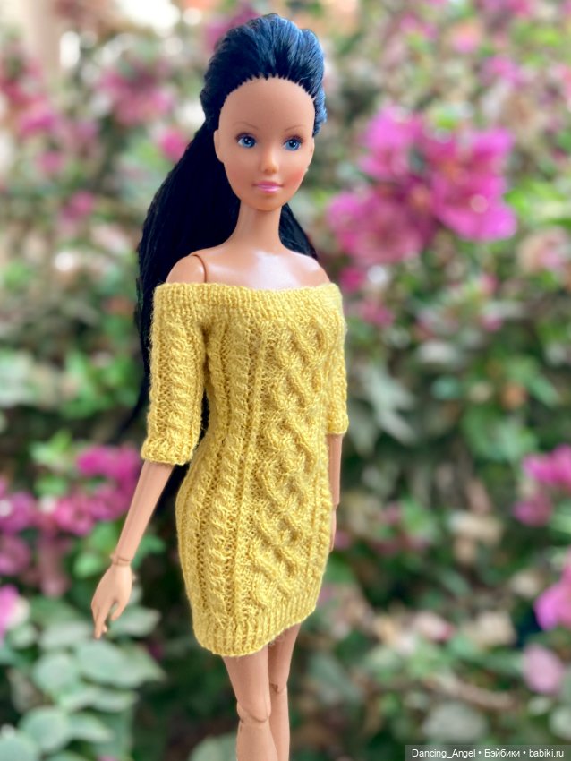 Платье с аранами для Барби (фото 2)