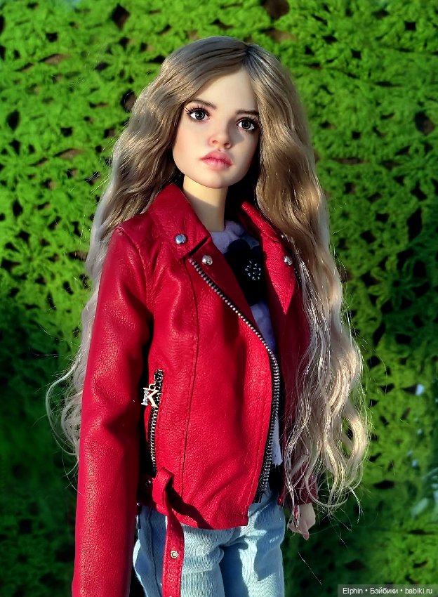 Длинный парик сложного градиентного окрашивания ОГ 11,5-12 см (фото 4)