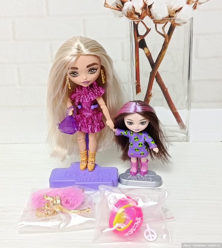 Barbie extra minis и mini minis Лотом