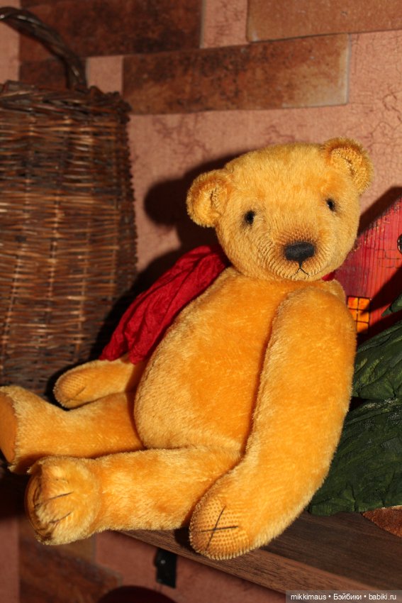 Мишка Тедди - Подсолнух — Авторские игрушки (фото 4)