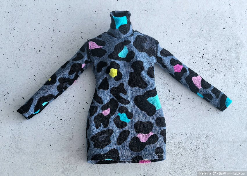 Мини-платье для пышки Барби (фото 4)