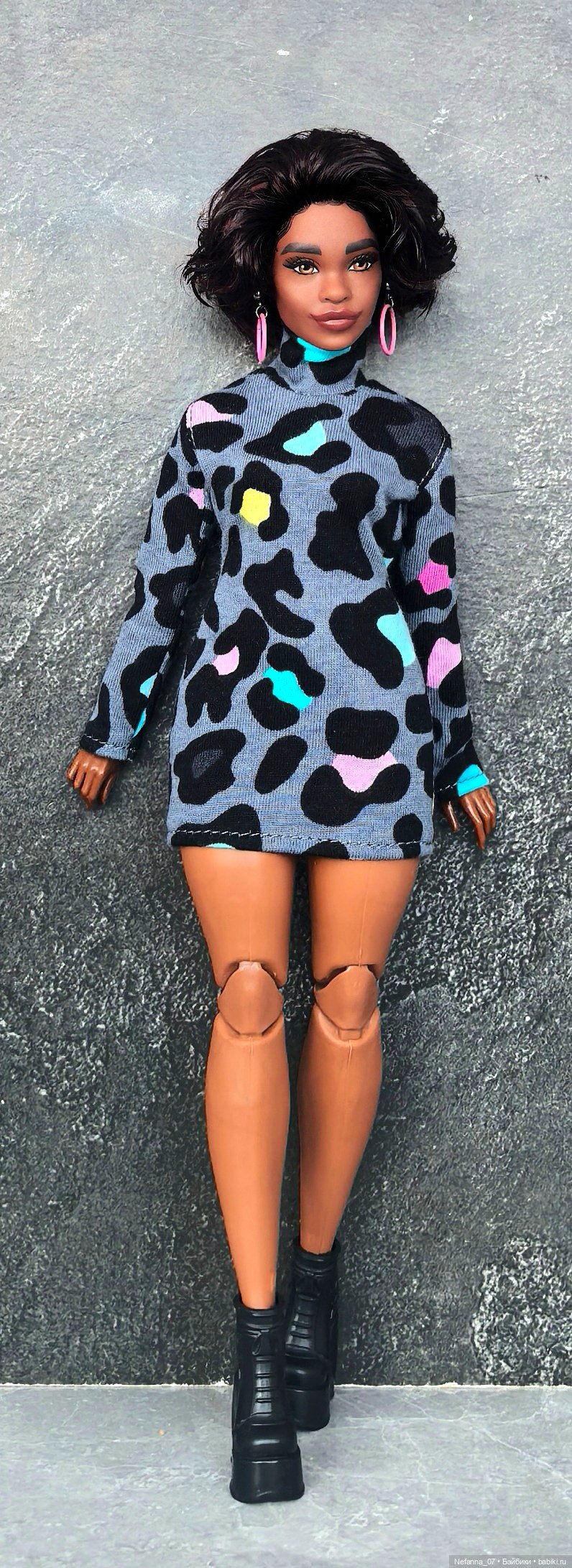 Мини-платье для пышки Барби (фото 2)