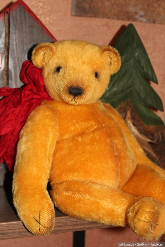 Мишка Тедди - Подсолнух — Авторские игрушки (фото 5)