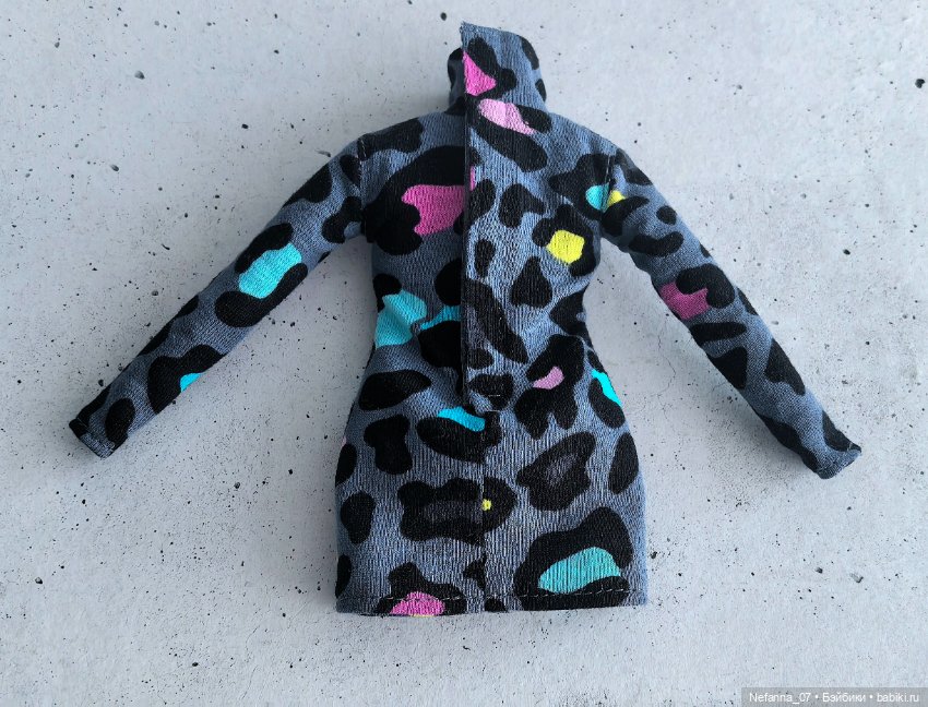 Мини-платье для пышки Барби (фото 5)