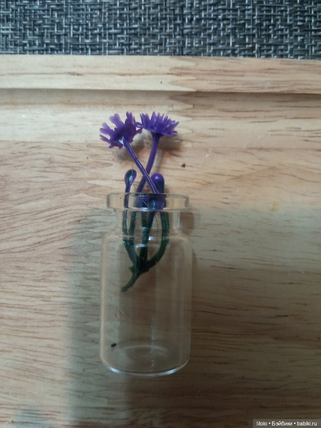 Лот из 4 вазочек для кукольного интерьера (фото 2)