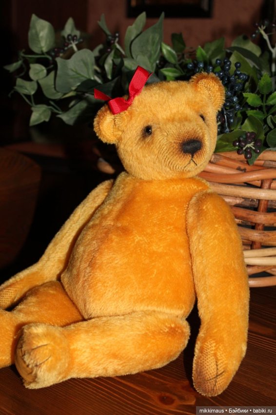 Мишка Тедди - Подсолнух — Авторские игрушки