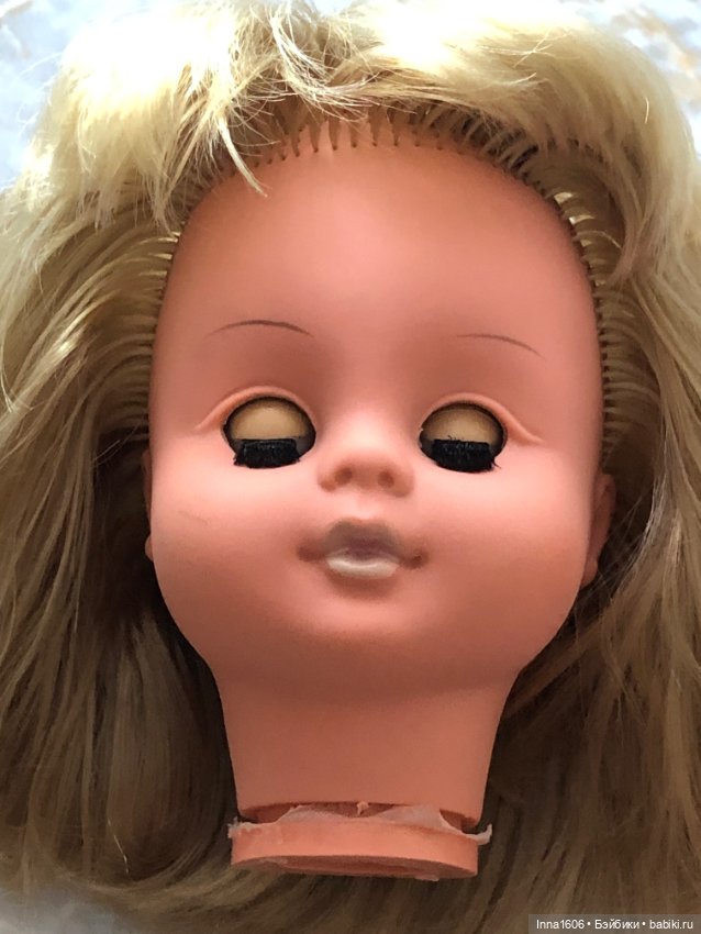 Голова куклы ГДР Spielzeug Rauenstein (фото 2)