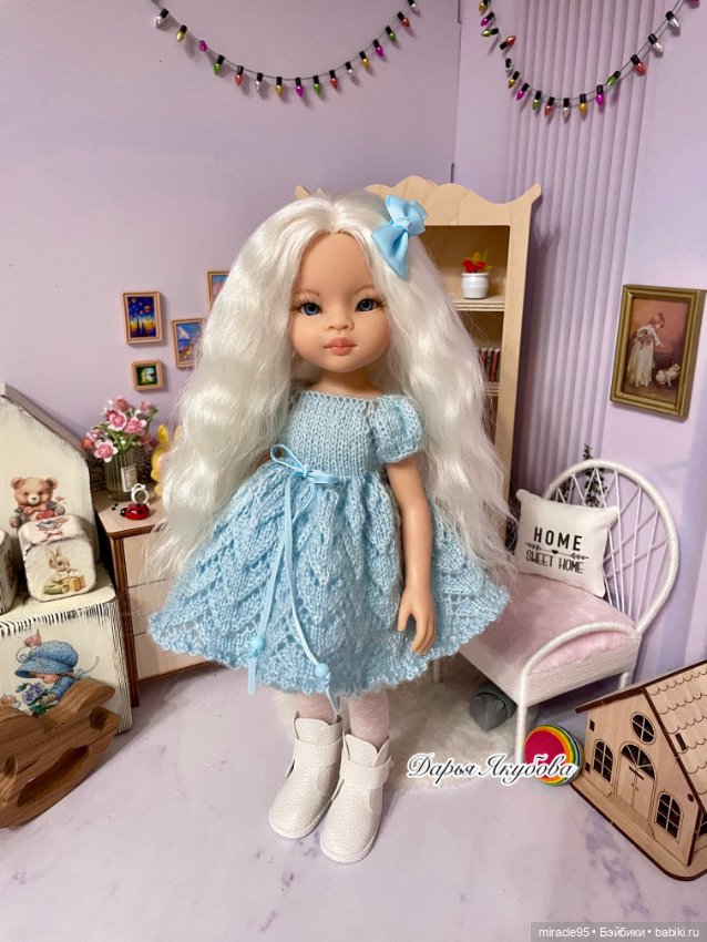 Кукла Диана от Паола Рейна (Маника) (фото 3)