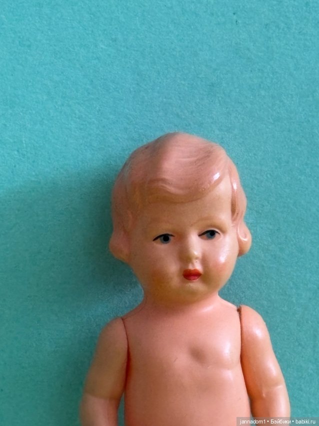 Целлулоидная куколка Minerva, высота 11,5 см (фото 5)