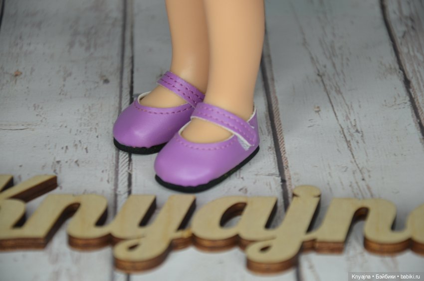 Фиолетовые туфельки Паола Рейна